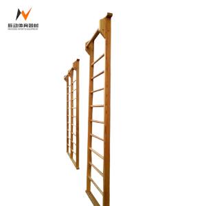 Wholesale Customized Logo Availabled Red Pine Gymnastics Wall Bars Ladders for Wooden Yoga Stall from china suppliers
