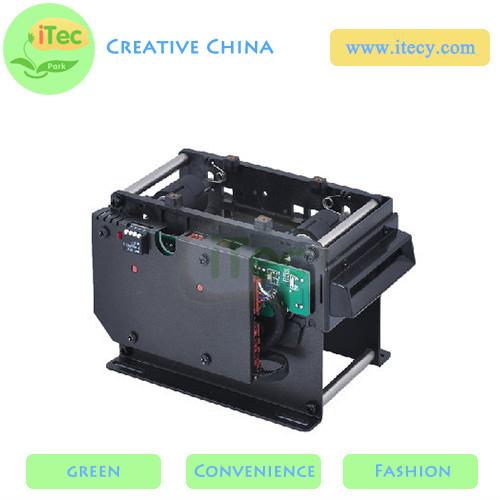 PVC / RFID Card collector in parking system with RS232 interface card collecting