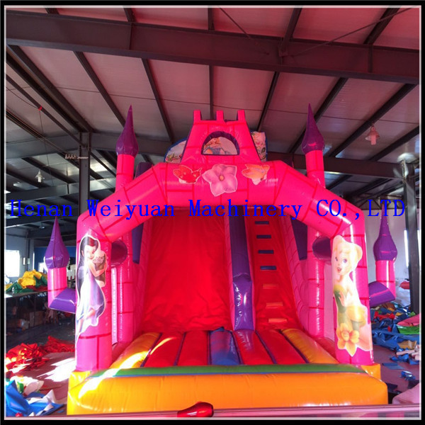 CE certificate Fire-Proof inflatable bouncer combo 5% disaccount , inflatable slide for kids