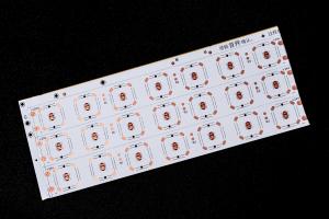 Wholesale LED Lens FPCB with hotle circuit board LED 2835 lens board Double layer board, double-sided film coating, whiteboard, black text, OSP antioxidant from china suppliers