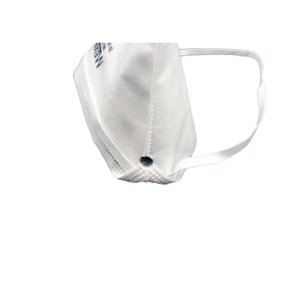 FFP2 Horizontal Fold Flat Mask With 4 Ply Non Woven / Elasticated Strap