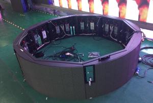 China P2.5 SMD1616 Full Color Indoor LED Video Wall , Led Circle Display System on sale