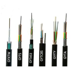 Wholesale GYTS Single Mode Fiber Optic Cable Underground Duct Direct Burial from china suppliers