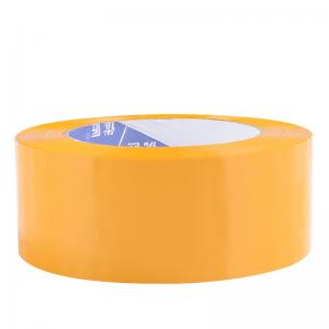 China Clear Yellow Gum Adhesive BOPP Tape Heavy Duty Packaging on sale