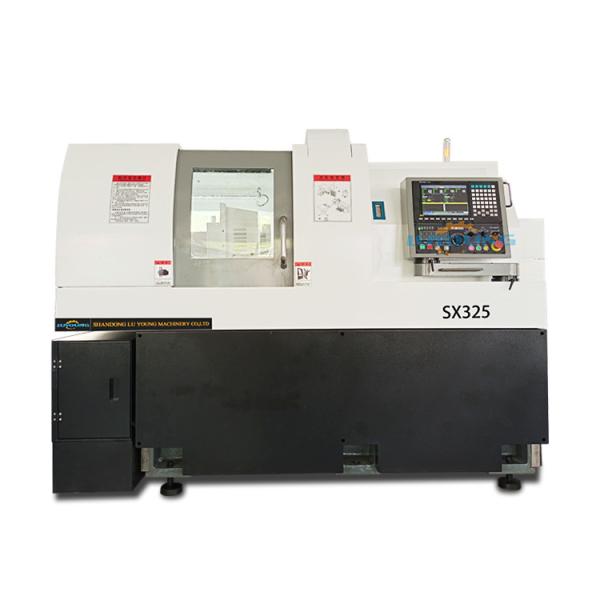 Quality Cnc Swiss Lathe Machining Sm325 Fanuc Controller Turning With Auto Bar Feeder for sale