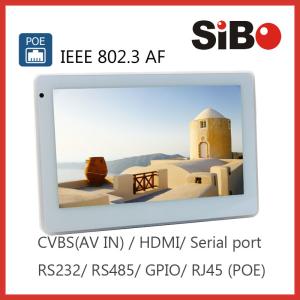 China Q896 7 Wall Mount Panel PC Support SIP Intercom For Home Intercom on sale