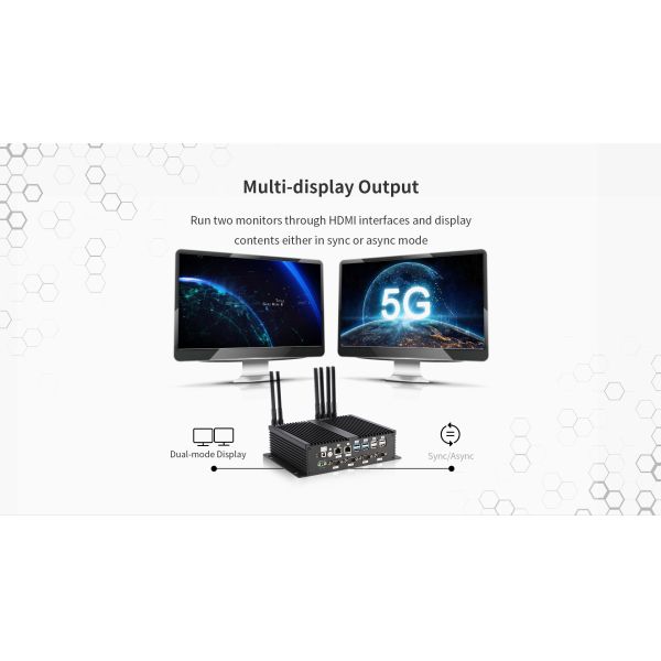 B500 5G AI-enabled Edge Computer Hexa-core RK3399 Pro processor 3.0 TOPS Al Computing