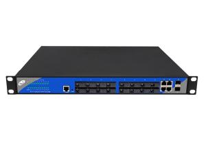 China Rack Mount Ethernet Fiber Switch 16 10/100M Optical 2 Gigabit SFP 4 Gigabit Ethernet Ports on sale