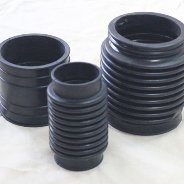PULI Custom Tooling Molded Rubber Bellows Dust Cover Flexible Neoprene NBR Silicone Rubber Bellows