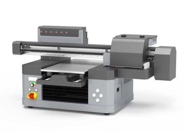 Quality High Resolution Wide Format Flatbed Printer 2 Head For USB  Glass for sale