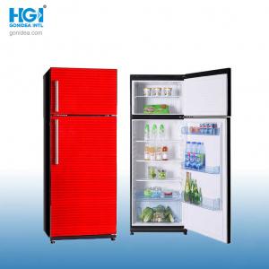 China Stainless Steel Top Freezer Refrigerator with Adjustable Shelves  Vertical  With Water Dispenser Bcd-536 on sale