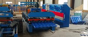 Wholesale Plc Control 8-15m/Min Roof Roll Forming Machine For Pre Painted Steel Coil from china suppliers