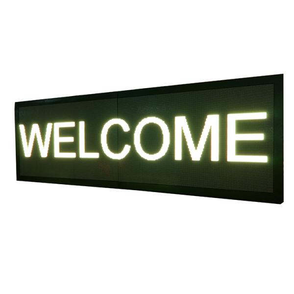 Quality p6 led moving message display sign board for sale
