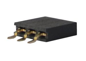 Wholesale Single Row Female Header Connector Horizontal SMT 2.54 Mm Pitch Connector from china suppliers