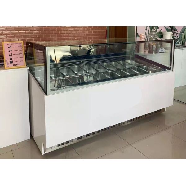 Ice Cream Shops/Supermarkets Use Storage Refrigeration To Display Ice Cream Display Refrigerators