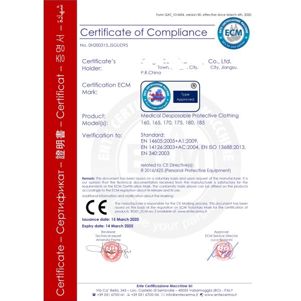 2020 Epidemic Protection Disposable Medical Personal Protective clothing Equipment Protective Suits