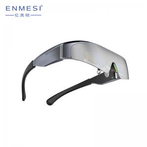 China OEM & ODM 41 Degree FOV 1080P 143 Inch HDMI Head Mounted Display With 2 Speaker on sale