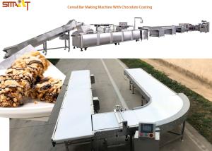 China Crispy Peanut Candy Cereal Granola Chocolate Bar Making Machine on sale