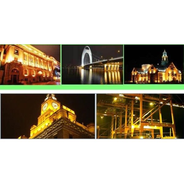 150w Waterproof Led Flood Lights Cb Driver With Slim Black Aluminum Housing