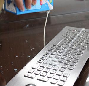 Wholesale IP65 Dynamic 5VDC Industrial Washable Computer Keyboard FCC With Touchpad from china suppliers