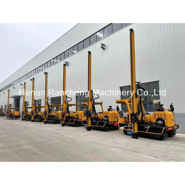 Solar Pile Driver For Various Borehole Diameters Construction Needs