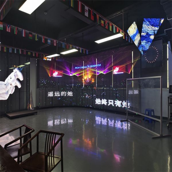 Waterproof IP67 Full Color High Brightness Pixel Led Mesh Display Transparent Large Indoor Glass LED Display Panel Screen