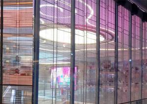 China Large DIP346 1R1G1B P12mm Transparent LED Panel LED Video Displays on sale