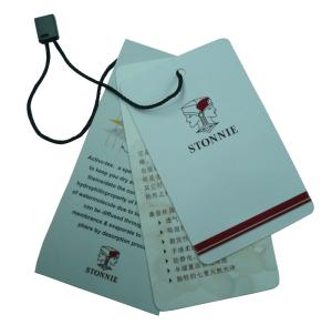 China Custom Clothing Labels Tag, Labels Hang Tags For Clothes 0.2 ~ 2mm Thickness on sale