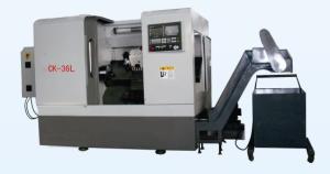 CK30 cnc lathe with slant rail