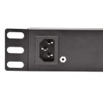 8 Way IEC Type PDU Extension Socket With On/Off Switch
