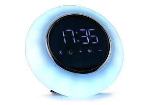 China Round Portable Makeup Mirror With Lights , Waterproof Mini Portable LED Bluetooth Speaker on sale