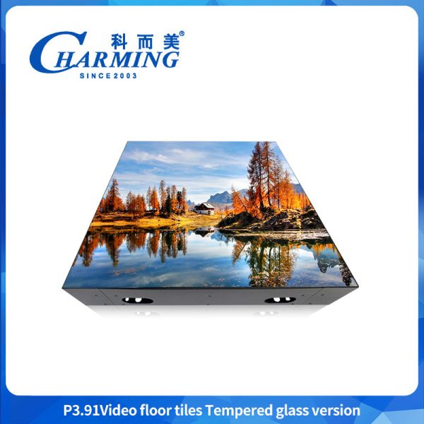 P3.91 Dance Floor Led Display Screens Stage Panel Video Dance Led Floor Tiles
