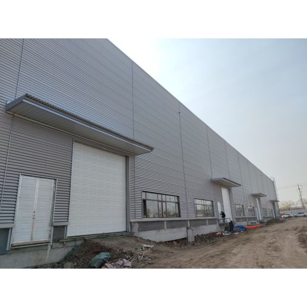 Large Span Portal Frame Prefabricated Steel Structure Factory Construction Solution
