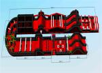 Strong Inflatable Fun 5K , Giant Inflatable Obstacle Course High Strength