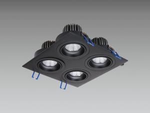 Wholesale 1 2 3 4 Head Grille Commercial Lighting Fixture IP20 Led Spot Light from china suppliers