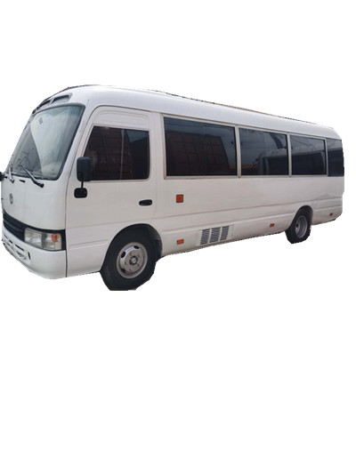 Manual Left Steering 7m Used Mini School Bus With 1HZ Engine