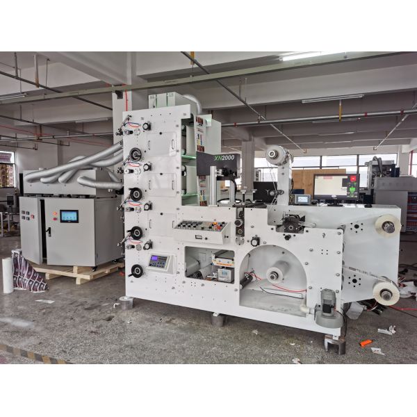Ruiting Flexo Label Printing Machine 5 Color 420 Model CE Certificate