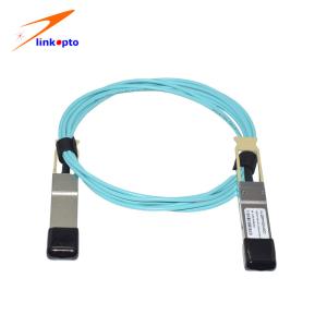 China QSFP28 To QSFP28 100G OM3 15m AOC Active Optical Cable on sale
