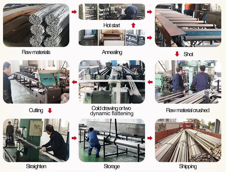 SS 2B 201 430 420 303 2205 2507 904l 630 316l Stainless Steel Hexagonal Bar / Rod