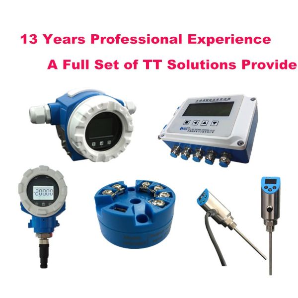 Integral Hart Temperature Transmitter IP67 Waterproof With LCD Display