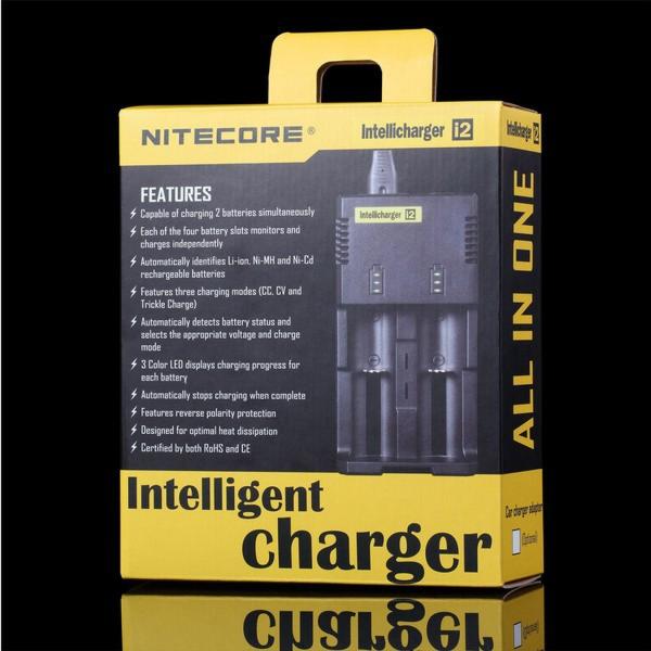 Quality NITECORE Intellicharger i2 V2 Li-ion/Ni-MH/Ni-Cd Universal Battery Charger for sale