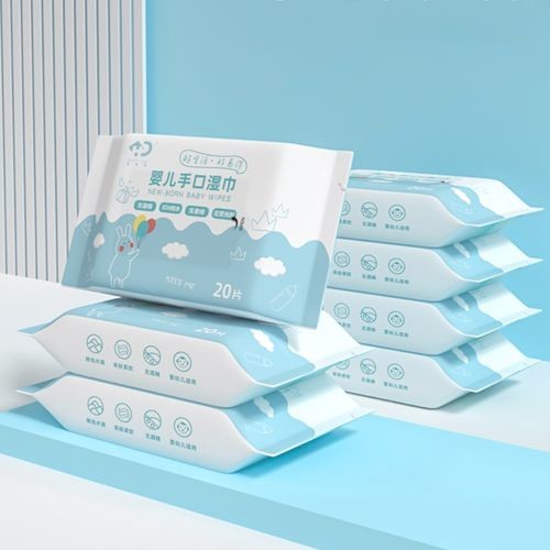 ODM Automatic Packaging Line Servo Driven Controlled Wet Wipes Machine Durable