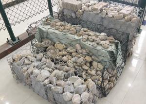 Wholesale Erosion Protection Hexagonal Gabion Box 100 * 120 / 120*150 Mm Aperture from china suppliers