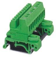 Quality Din Rail Plug-in Terminal Block Header Pin 02 poles pitch:5.08mm / 0.2 in for sale