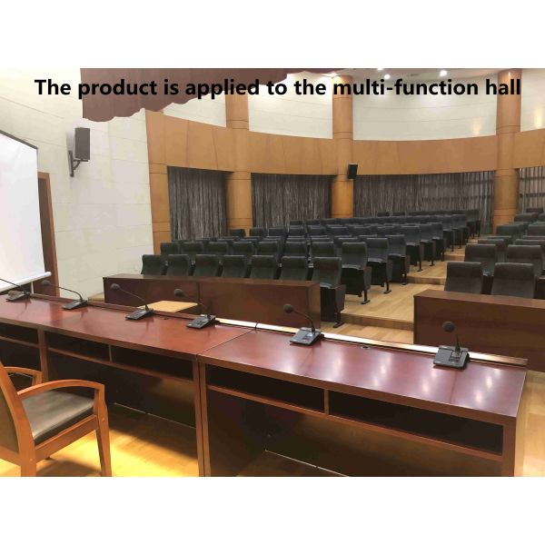 620-850MHz Desktop Wireless Conferencing System 105dB SNR Camera Agreement