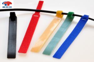 Wholesale Reusable Nylon Adjustable double sided hook loop Cable Ties , self locking from china suppliers