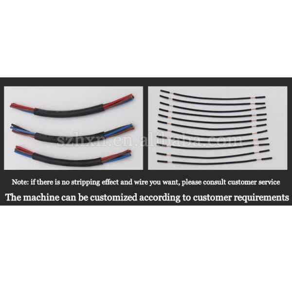 Abaca Insulated Cable Braided Wire Stripping Machine Stripping Length 0-25mm Range 0.1-8.0 mm2