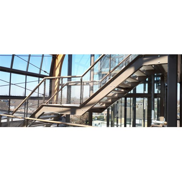 Antirust Galvanized Stainless Steel Rope Mesh Cable For Buildings