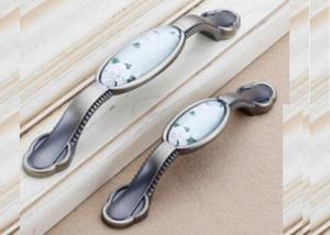 Wholesale Hand Cabinet Door Hardware Pull Handles , Bronze Decorative Cabinet Handles from china suppliers