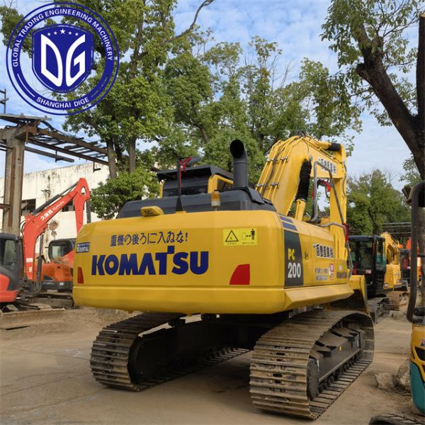 Hot brand Komatsu PC200-8N1 excavator using Komatsu excavator 20 tons Komatsu excavator